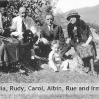 Julia, Rudy, Albin and Irma Pollock 1922.
