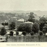 University of West Virginia, Morgantown, 1896.